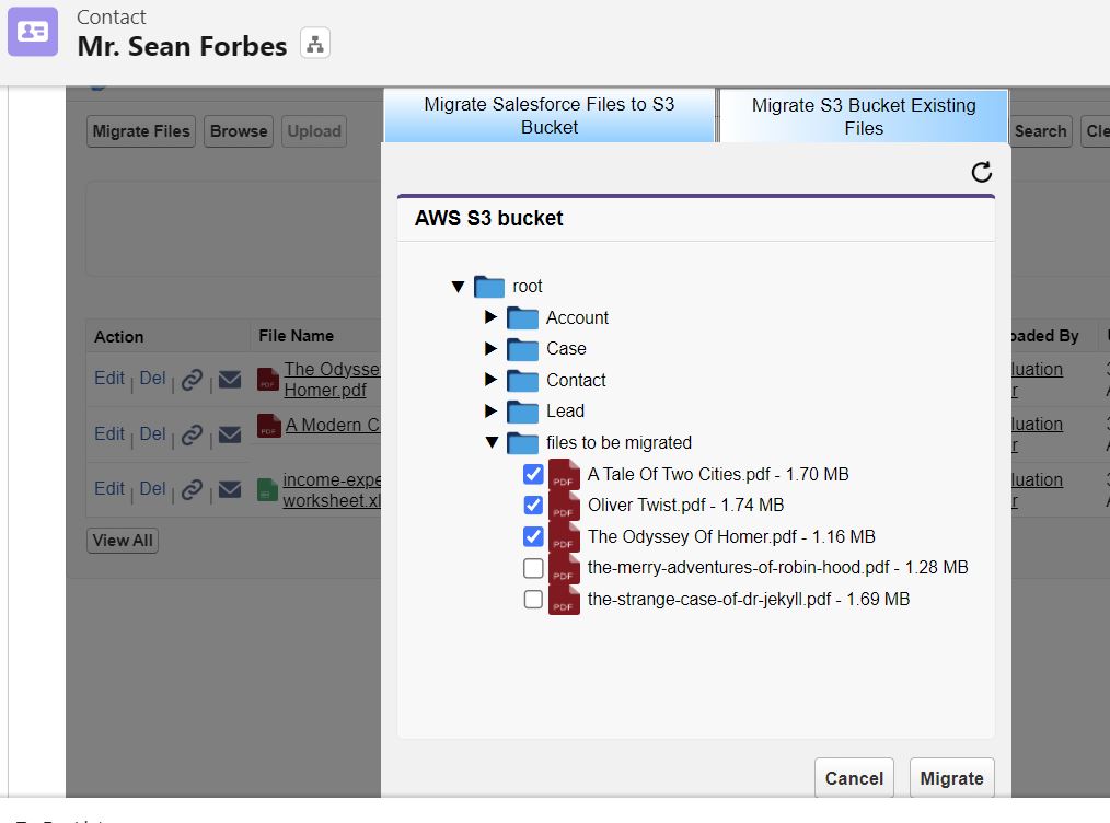 Salesforce File Migration Image